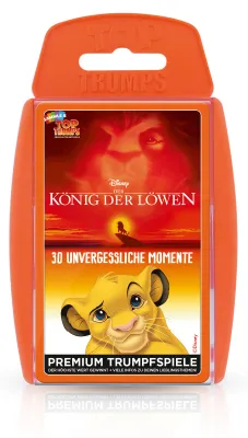 Produktbild von Top Trumps König der Löwen Disney Quartettspiel Kartenspiel Quartett Karten Spiel