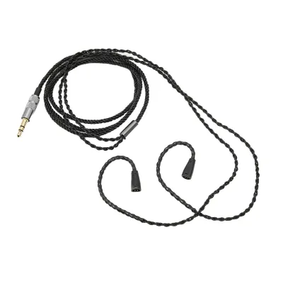 Image de Câble audio pour casque, câble audio pour casque, câble audio pour casque 3,5 mm, câble audio pour écouteurs IE8, cordon d'écouteurs amélioré, cordon de remplacement pour écouteurs