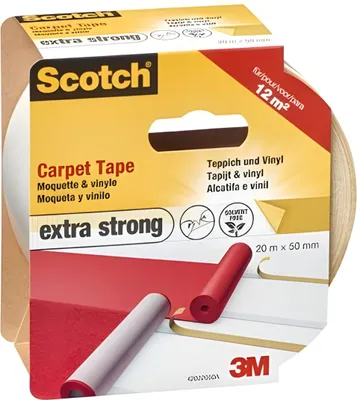 Produktbild von 3M 42022050 - Montageband - Weiß - 20 m - Indoor