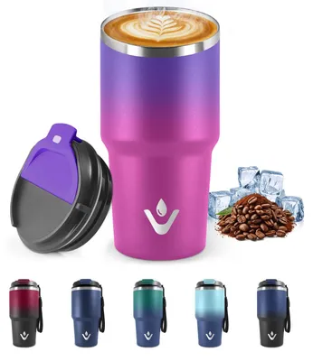 Productafbeelding van Mulbijeo thermosbeker, 600 ml, herbruikbaar, roestvrijstalen koffiebeker voor onderweg