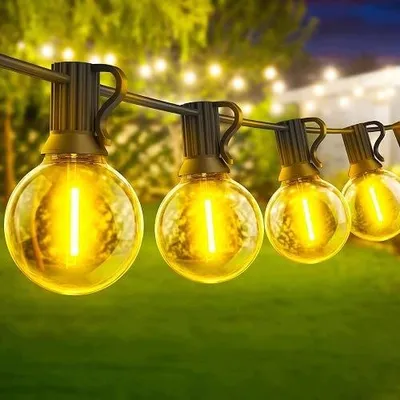 Zdjęcie produktu dla Łańcuch świetlny LED 30 m ciepła biel pilot zdalny na ogród imprezę