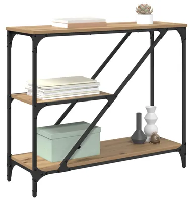 Obrázok produktu pre vidaXL Konzolový stolík Artisan dub 88,5 x 30 x 75 cm materiál na báze dreva