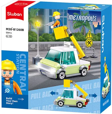 Produktbild von Sluban Metropolis M38-B1260B – Werkzug