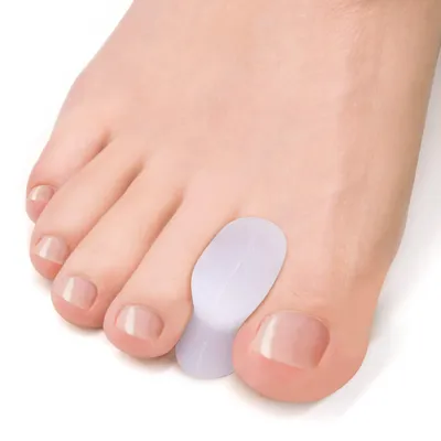 Zdjęcie produktu dla Silikonowe Rozdzielacze Palców 8 Sztuk, Koryktor Hallux Valgus, Ulga w Bólu, Dla Mężczyzn i Kobiet