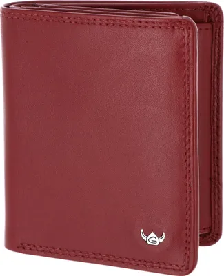 Produktbild von Golden Head Leder Geldbörse Polo RFID Protect Kombischeintasche 1119 Rot dunkelrot