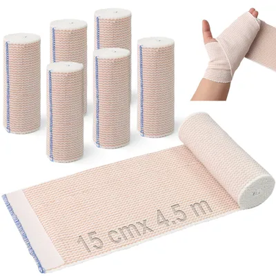 Immagine prodotto di Solidchoice - Benda elastica, 15 cm x 4,5 m, per articolazioni