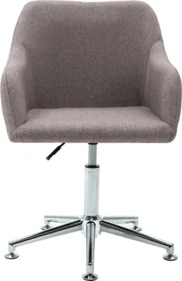 Obrázok produktu pre vidaXL Kancelárska stolička Swivel Taupe Fabric