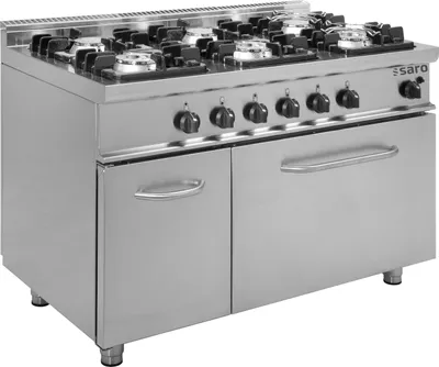 Produktbild von SARO Gasherd mit Gasbackofen Modell E7/KUPG6LN