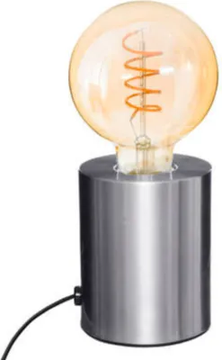 Obrázek produktu pro Stolní lampa noční stolní lampa na čtení Saba stříbrná stolní lampa