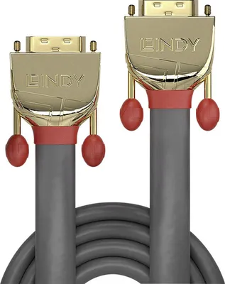 Produktbild von Lindy Gold - DVI-Kabel - Dual Link - DVI-D (M)