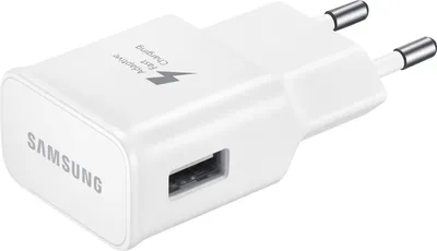 Produktbild von Netzadapter für Smartphone Samsung EP-TA20EWEU, USB Gerät - 5 V Gleichstrom - 2 A, ohne Kabel
