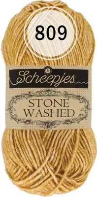 Produktbild von Scheepjes Stone Washed 50g (809) Yellow Jasper