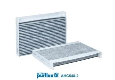 Produktbild von PURFLUX AHC548-2 Aktivkohle Innenraumfilter Pollenfilter passend für MERCEDES-BENZ S-Klasse Limousine (W222, V222, X222) S-Klasse Coupe (C217)