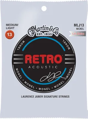 Produktbild von Martin Retro MLJ13 medium/light (013-056) - Laurence Juber Signature