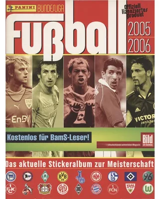 Obrázek produktu pro Panini Bundesliga 05/06 – Album