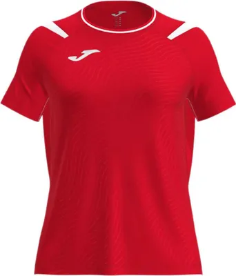 Image de Joma Dinamo Ii T-shirt Femme Manches Courtes Rouge L Homme Rouge L
