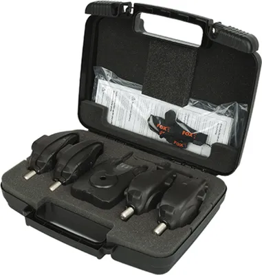 Produktbild von Fox Fishing Micron MX 4+1 Blau-Grün-Orange-Rot-Violett-Weiß Bissanzeiger