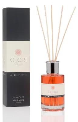 Immagine prodotto di Diffusore di fragranza per ambienti, con bastoncini, profumo di ylang-ylang, a lunga durata, con olio essenziale e senza profumi artificiali