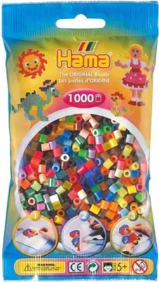 Produktbild von Hama -Bügel -Perlenmischung 2, 1000st.