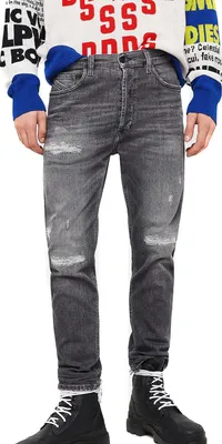 Produktbild von Diesel Eetar 0890F Herren Jeans Hose Karottenjeans