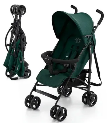 Immagine prodotto di Kinderkraft Tik, passeggino leggero pieghevole, colore verde "Foret"