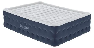Immagine prodotto di Materasso gonfiabile BESTWAY TruLeisure per 2 persone con pompa elettrica integrata, 203 x 152 x 51 cm