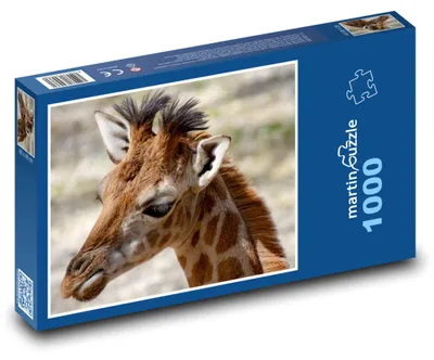 Zdjęcie produktu dla martinpuzzle - Puzzle 1000 - Żyrafa - dla dzieci