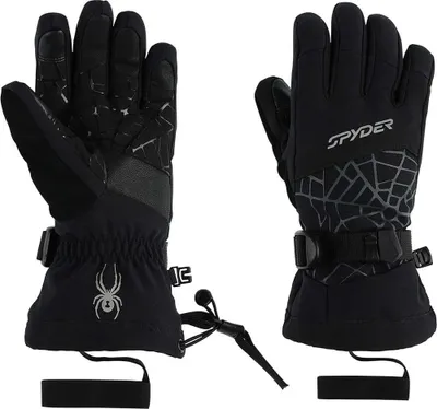 Produktbild von Spyder Overweb Handschuhe Schwarz S Kinder Schwarz S