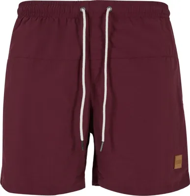 Obrázok produktu pre Urban Classics Pánske šortkové plavky Conuck bordo M