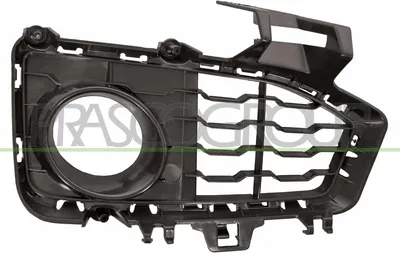 Produktbild von PRASCO Lüftungsgitter Grill Stoßfänger für BMW 4 Coupe (F32, F82) mit Loch/Löchern für Nebellampen Schwarz