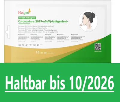 Produktbild von 40x Hotgen BIO-TECH COVID-19 & Antygen Okres ważności do 11.11.2025 Szybki test Szybki test | CE 2934 | 40 sztuk Listopad 2025 Test świeży N