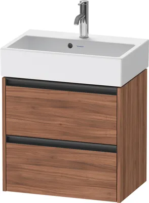 Produktbild von Duravit Ketho.2 Wastafelonderkast 58,4x39x54,9 cm Mat Noten