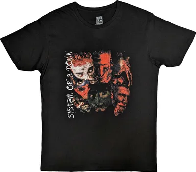 Produktbild von System Of A Down - T-Shirt für Herren/Damen Uni RO9282 (S) (Schwarz)