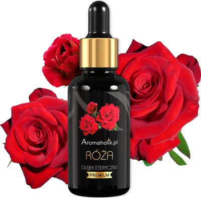 Produktbild von Ätherisches Rosenöl 30 ml, natürlich, biologisch, Aromaholik, für Kerzen und Diffusoren