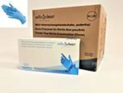 Produktbild von FINESS Premium Nitrilhandschuhe, 10x100 Stück, blau, Größe: M