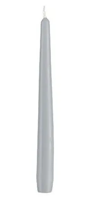 Produktbild von Spitzkerzen Silbergrau 400 x Ø 23 mm, 10 Stück