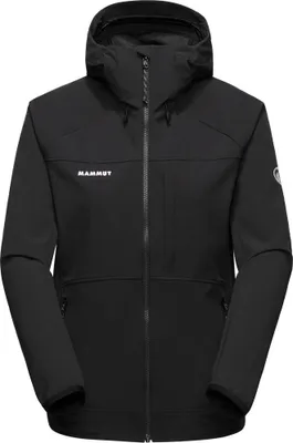 Produktbild von Mammut Ultimate Comfort SO Hooded Jacket Women Damen Softshelljacke black XL