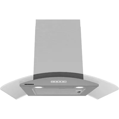 Produktbild von Heinner HDCH-MD800GIX Wand-Dunstabzugshaube 60 cm, 800 m³/h, 250 W, 3 Stufen, Silber, A