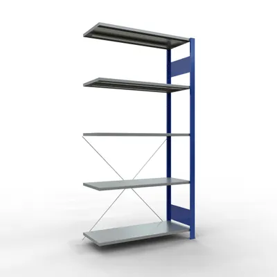 Produktbild von Stecksystem Anbauregal - 2000x1000x400 mm, Typ  85 kg