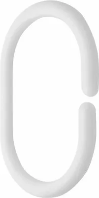 Immagine prodotto di ganci per tende da bagno WHITE