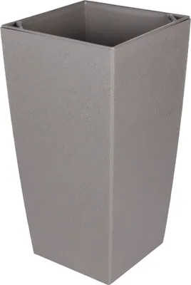Obrázok produktu pre Plastkon Eliot Stone dekoratívny kvetináč 30 x 58 cm sivý 1 kus