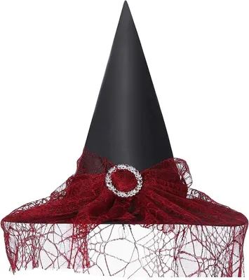 Produktbild von Hexenhut schwarz, 58 cm, für Kostüm und Themenfeiern