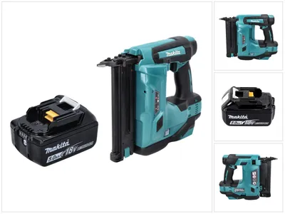 Produktbild von Makita DBN 500 T1 Akku Stauchkopfnagler 18 V 15-50 mm + 1x Akku 5,0 Ah - ohne Ladegerät