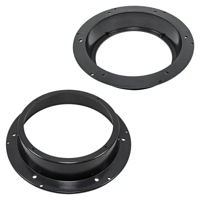 Immagine prodotto di Staffe di adattamento degli anelli degli altoparlanti compatibili con VW Golf 5 Tiguan Touran Skoda Yeti Octavia porta anteriore per altoparlanti DIN da 165 mm