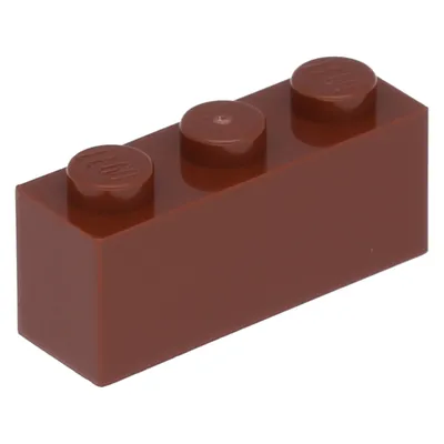 Produktbild von Lego® 250 Stück 3622 Stein Brick 1x3 Part Basic Steine 250 Braun
