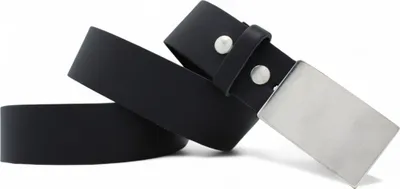 Produktbild von Herren Ledergürtel Echtleder 4 cm, Koppelschnalle glänzend, Jeansgürtel