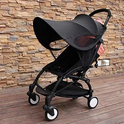 Obrázok produktu pre Letný slnečník na kočík, čierny, kompatibilný s Babyzen YOYO 6+