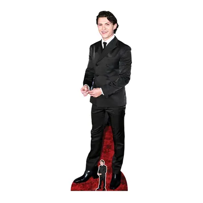 Produktbild von Tom Holland - Smile & Cufflinks - VIP Pappaufsteller Standy - 54x174 cm