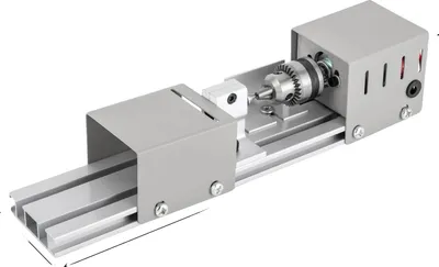Produktbild von Holzverarbeitungsmaschine, einstellbare Geschwindigkeit, präzise Schnitzklingen, Silber