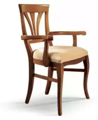 Image de Chaise de salle à manger Chaise en bois Chaise en bois design Chaises rembourrées Nouveau